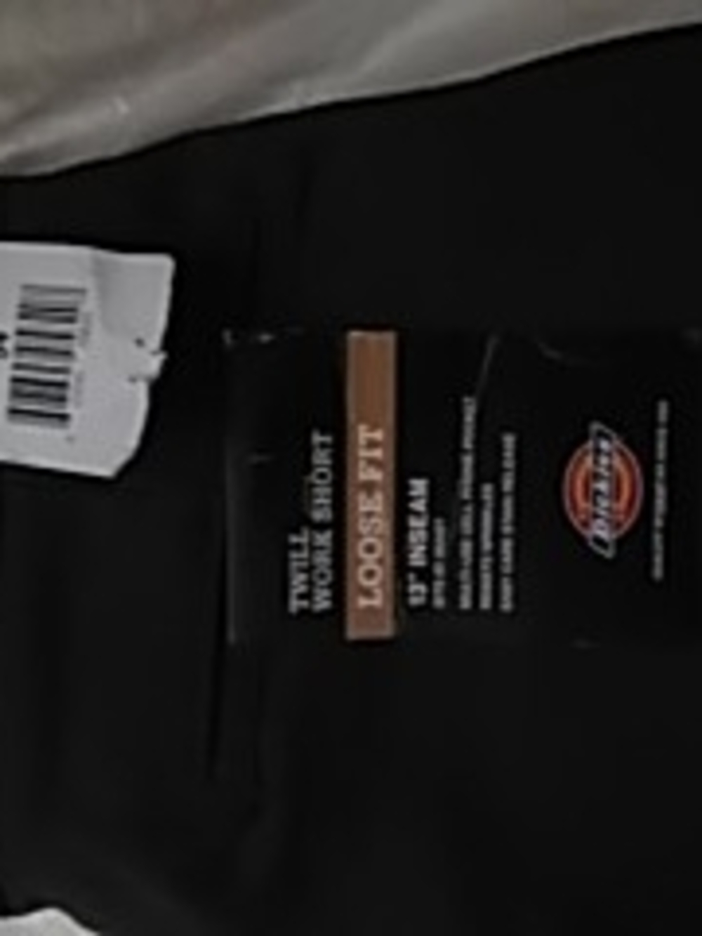 Dickies Black Cargo Shorts Loose Fit